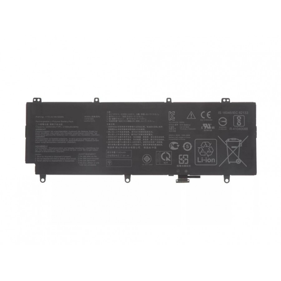 RETRO Asus C41N1805 Notebook Bataryası - 50Wh