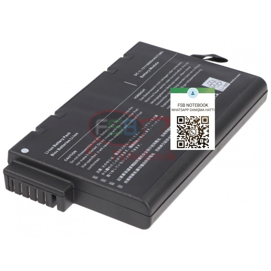 RETRO Clevo 6200, 66, 82H, 86, 863, 870, 873, DR202 Notebook Bataryası