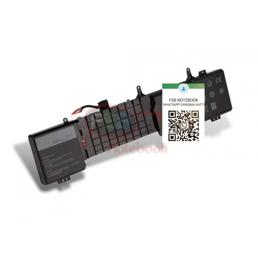 RETRO Dell Alienware 17 R2, R3, 6JHDV Notebook Bataryası RETRO Dell Alienware 17 R2, R3, 6JHDV Notebook Bataryası