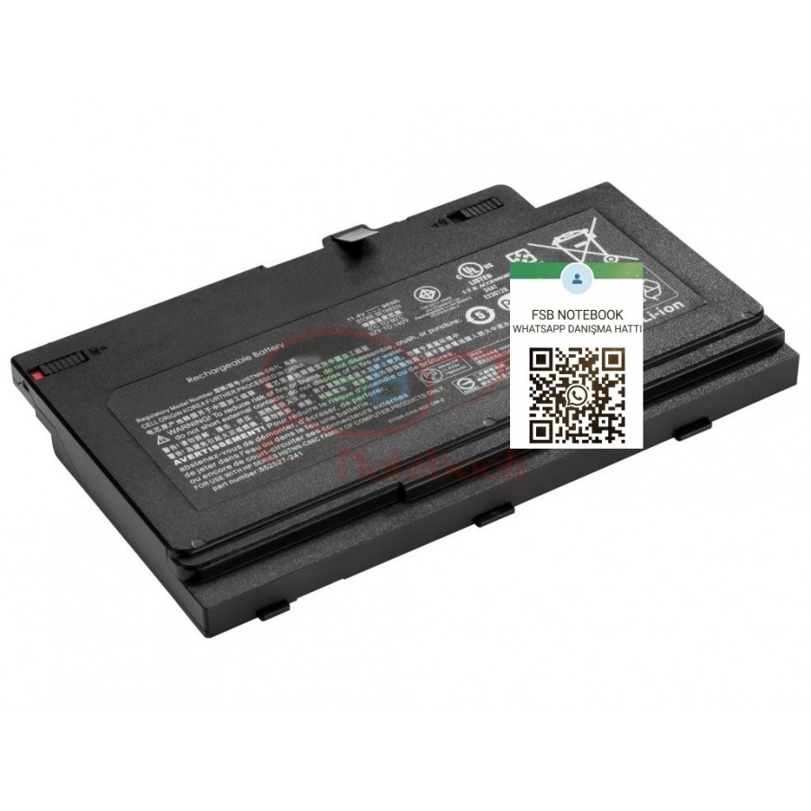 RETRO Hp ZBook 17 G3 Notebook Bataryası - Ver.2 (AA06XL)