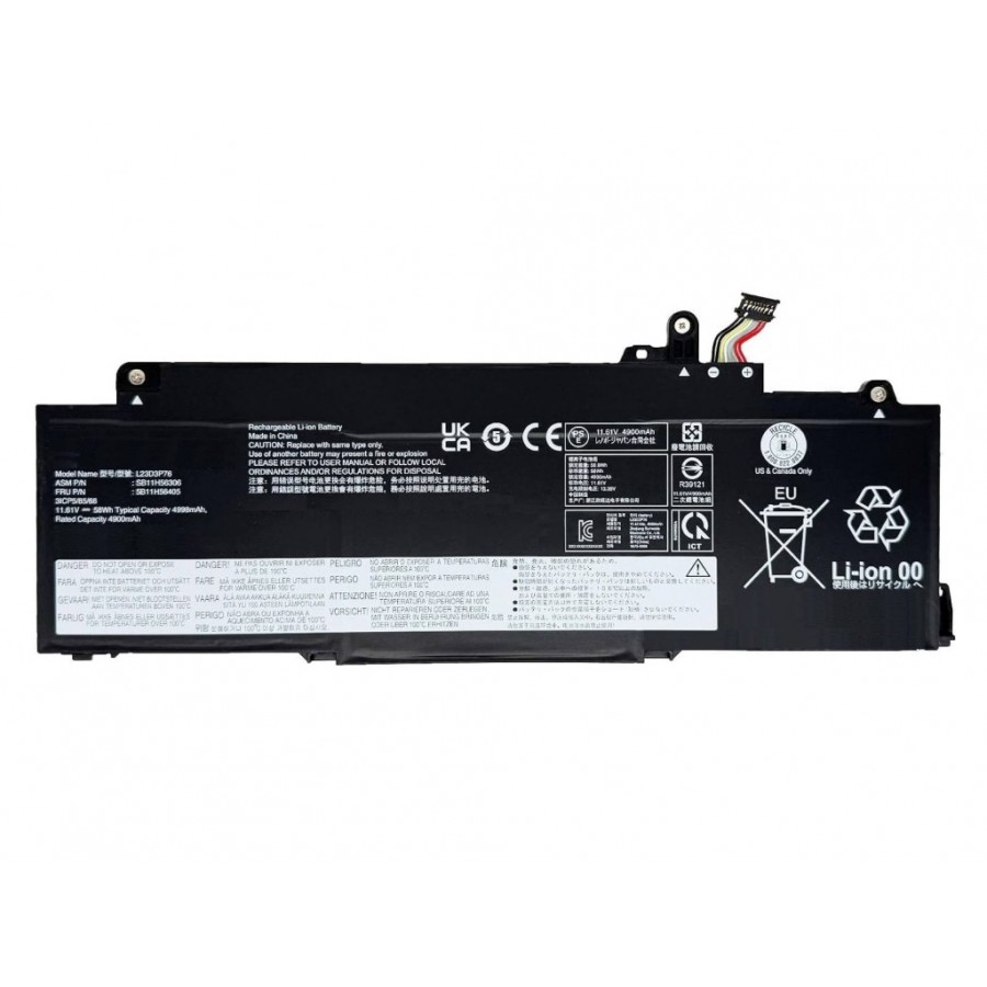 RETRO Lenovo ThinkPad T14s Gen5, L23D3P76 Notebook Bataryası