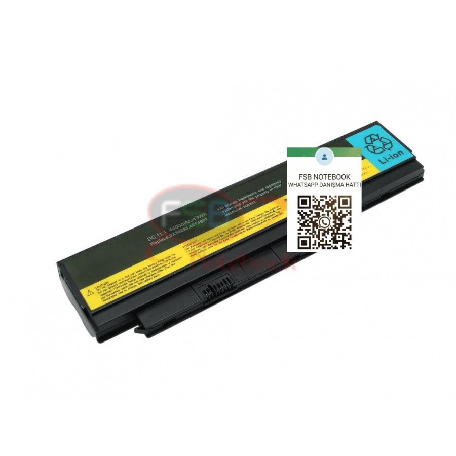RETRO Lenovo ThinkPad X220, X220i, X220s Notebook Bataryası - 6 Cell