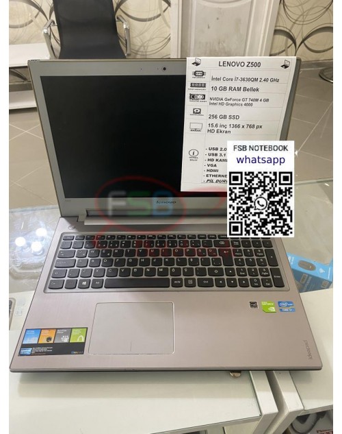 Lenovo Z500 i7 3. Nesil 2. el Notebook